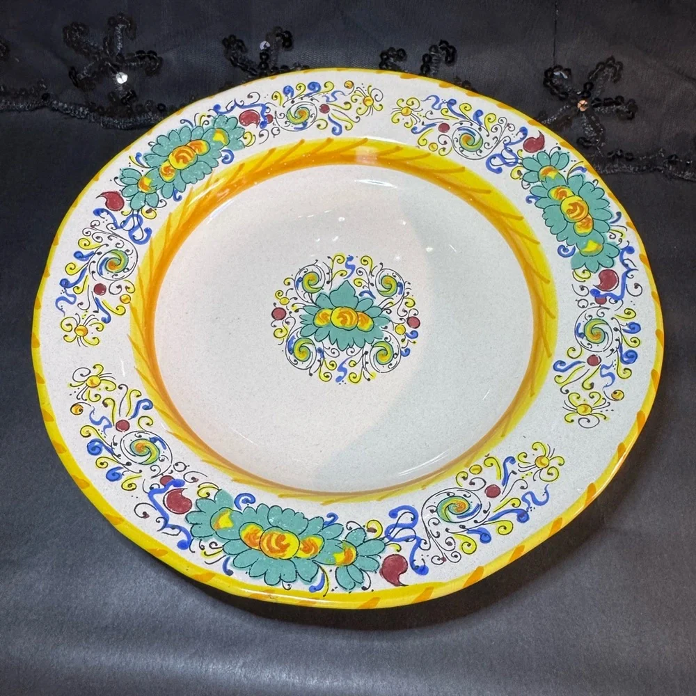 Meridiana Ceramiche MC67 Italian Style Design Ceramic Plate